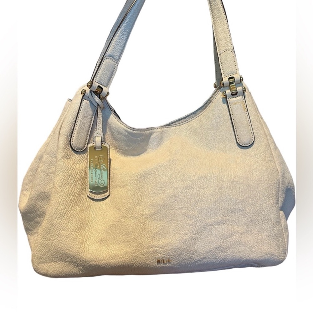 Vintage Ralph Lauren White Shoulder Bag